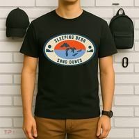 Sleeping Bear Sand Dunes Michigan Michigander Great Lakes T-Shirt thumb 6
