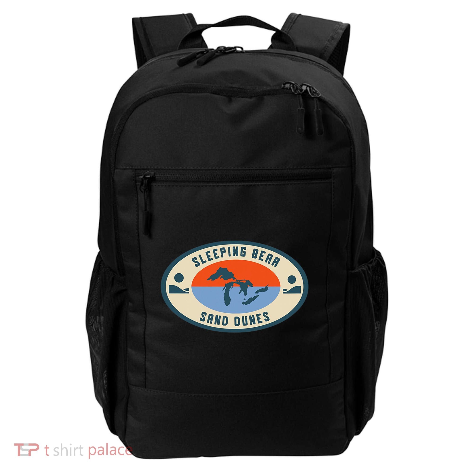 Sleeping Bear Sand Dunes Michigan Michigander Great Lakes Backpack