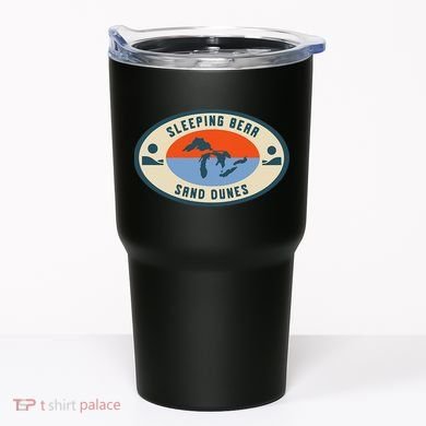 Sleeping Bear Sand Dunes Michigan Michigander Great Lakes Tumbler
