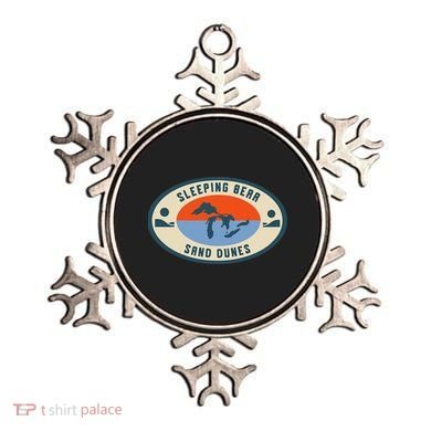 Sleeping Bear Sand Dunes Michigan Michigander Great Lakes Ornament