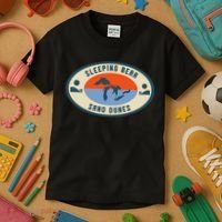 Sleeping Bear Sand Dunes Michigan Michigander Great Lakes Kids T-Shirt thumb 3