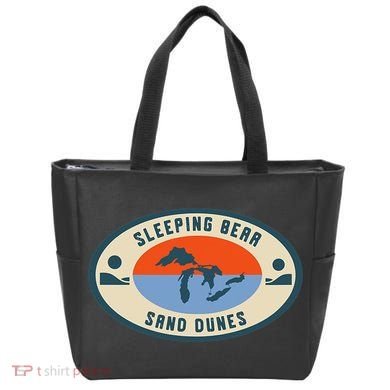 Sleeping Bear Sand Dunes Michigan Michigander Great Lakes Tote Bag