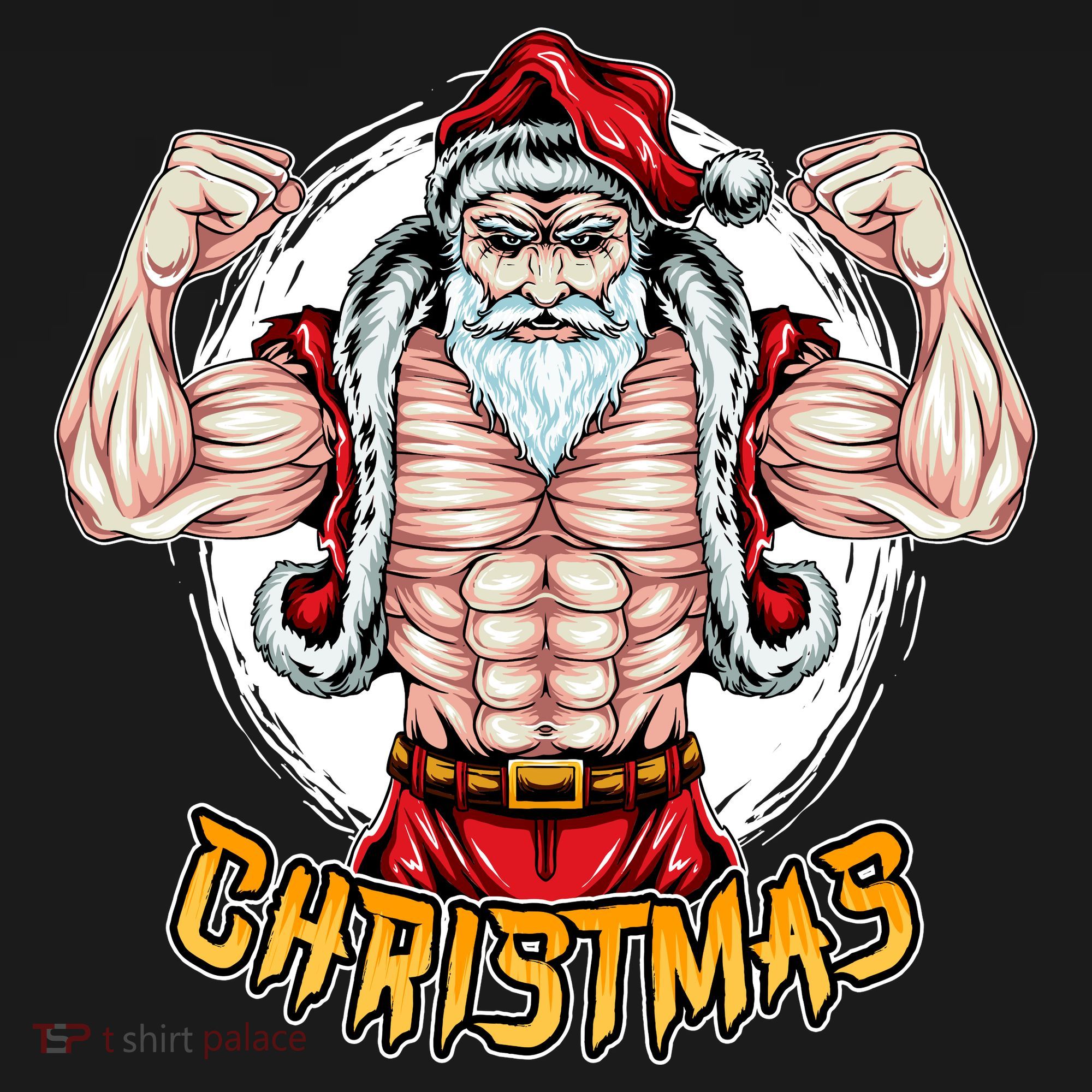 Santa Beast Mousepad