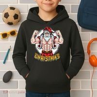 Santa Beast Kids Hoodie thumb 2