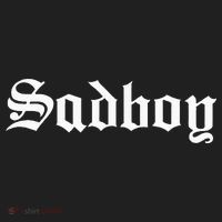 Sad Boy Sadboy Old English Typography Women's Sweatshirt thumb 2
