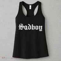Sad Boy Sadboy Old English Typography Women's Tank Top thumb 3