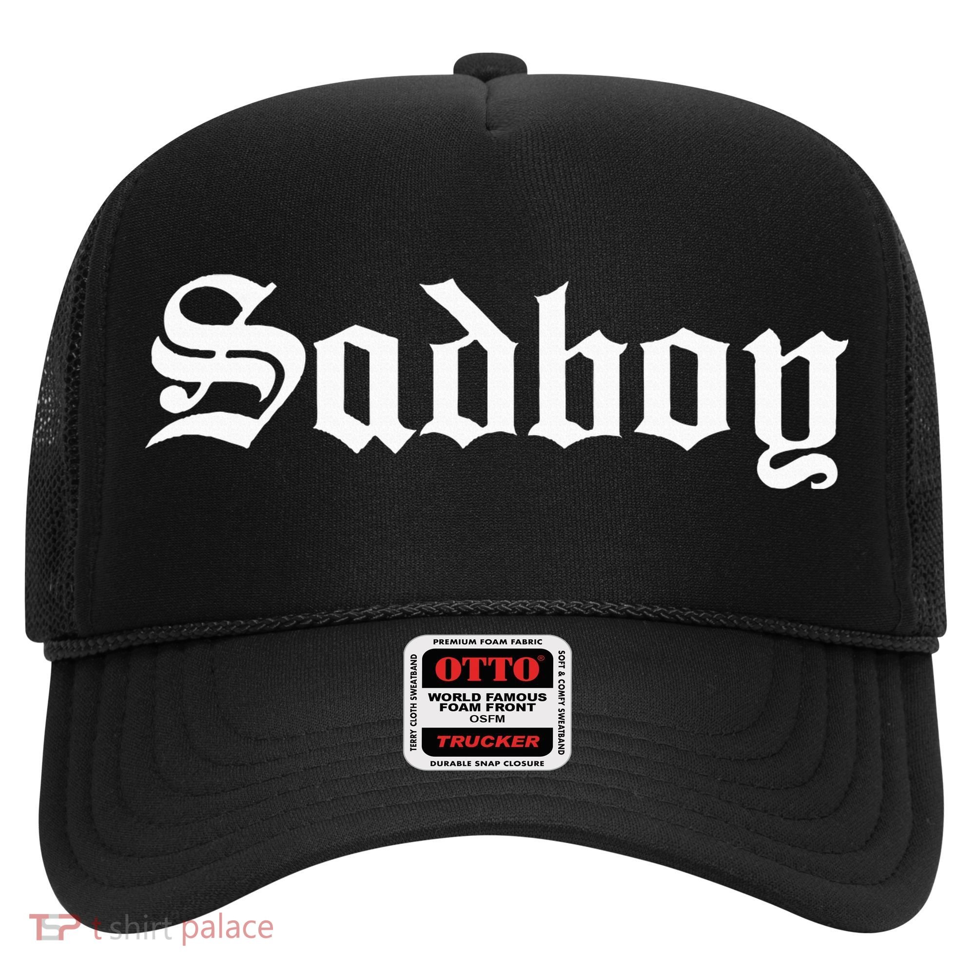 Sad Boy Sadboy Old English Typography Hat