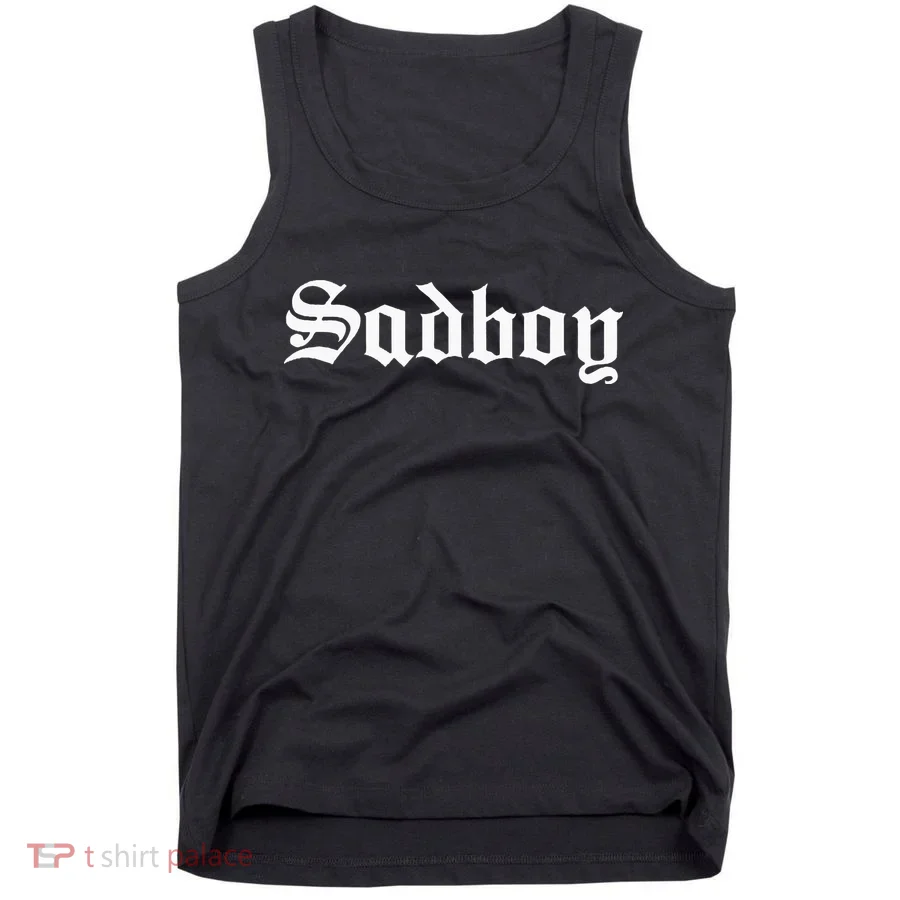 Sad Boy Sadboy Old English Typography Tank Top