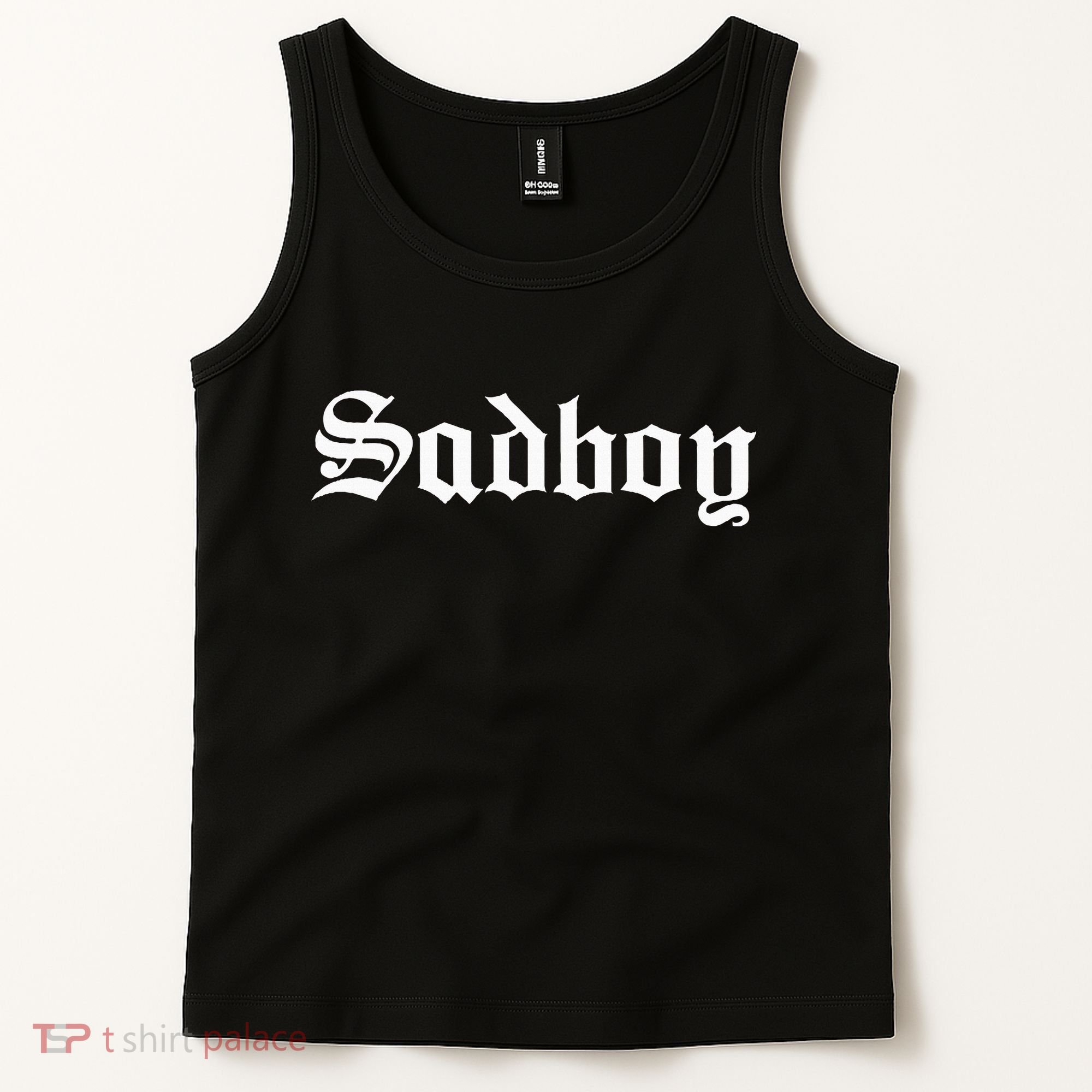 Sad Boy Sadboy Old English Typography Tank Top