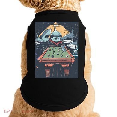 Sharks Billiard Doggie Tank