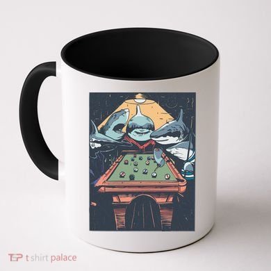 Sharks Billiard Coffee Mug