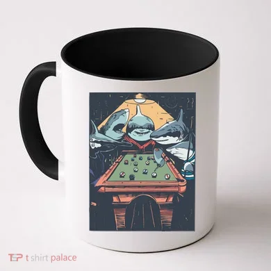 Sharks Billiard Coffee Mug