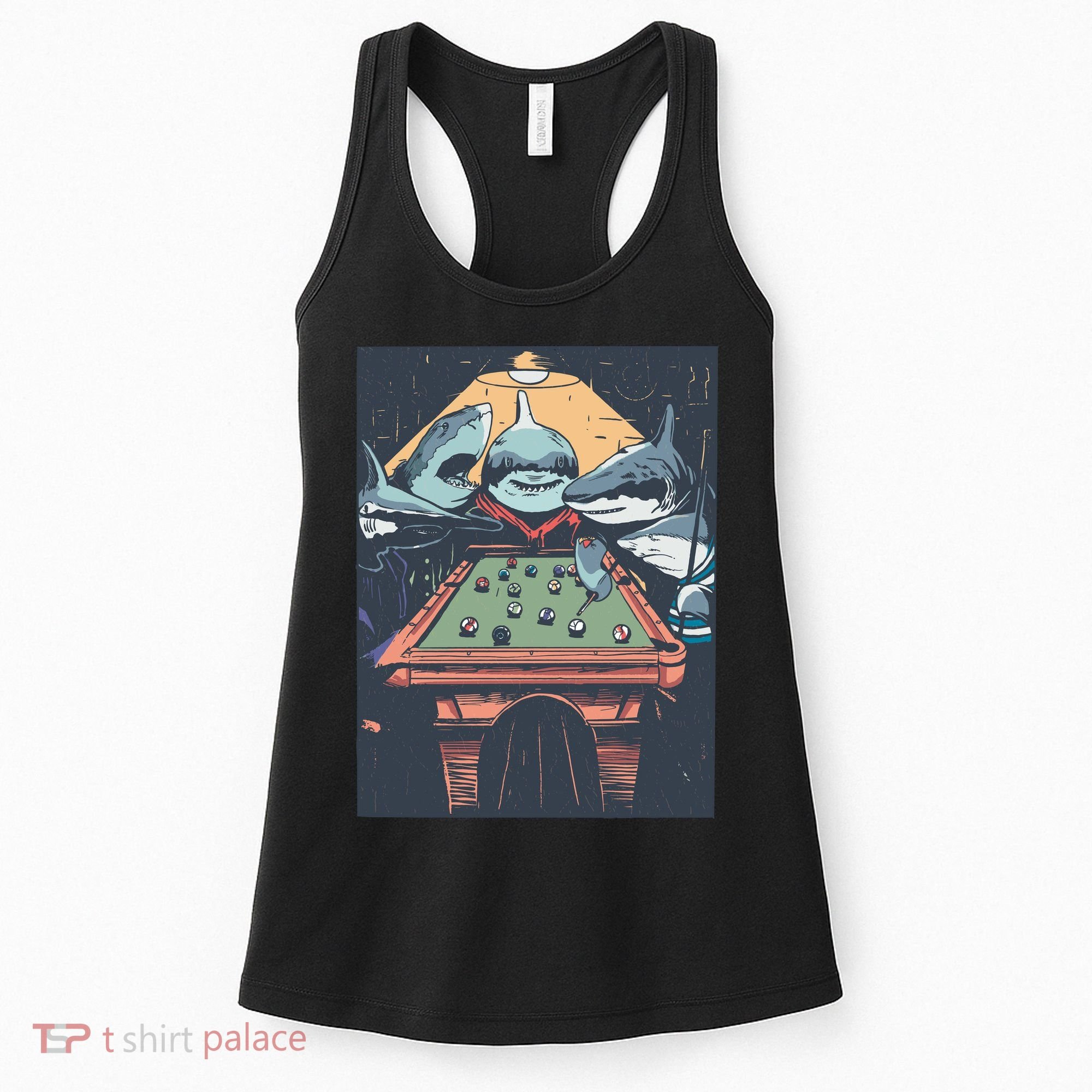 Sharks Billiard Women's Tank Top