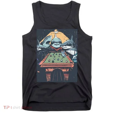 Sharks Billiard Tank Top