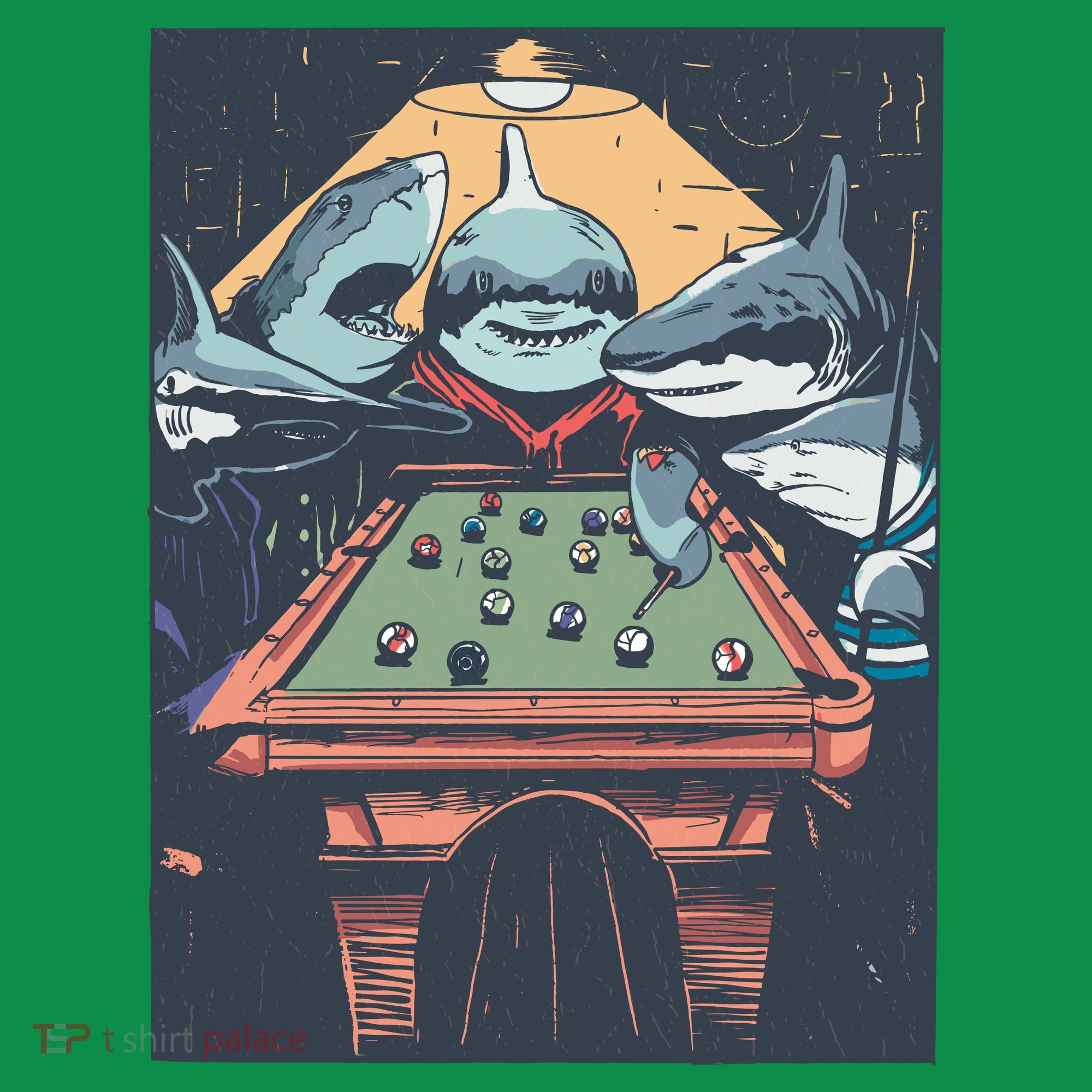 Sharks Billiard Hoodie