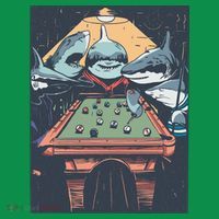 Sharks Billiard Women's Long Sleeve Shirt thumb 2