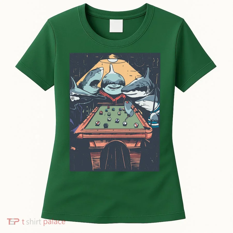 Sharks Billiard Women's T-Shirt