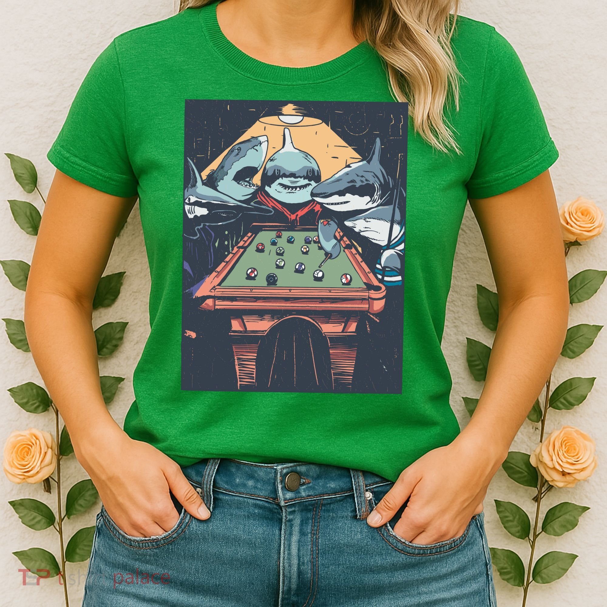 Sharks Billiard Women's T-Shirt