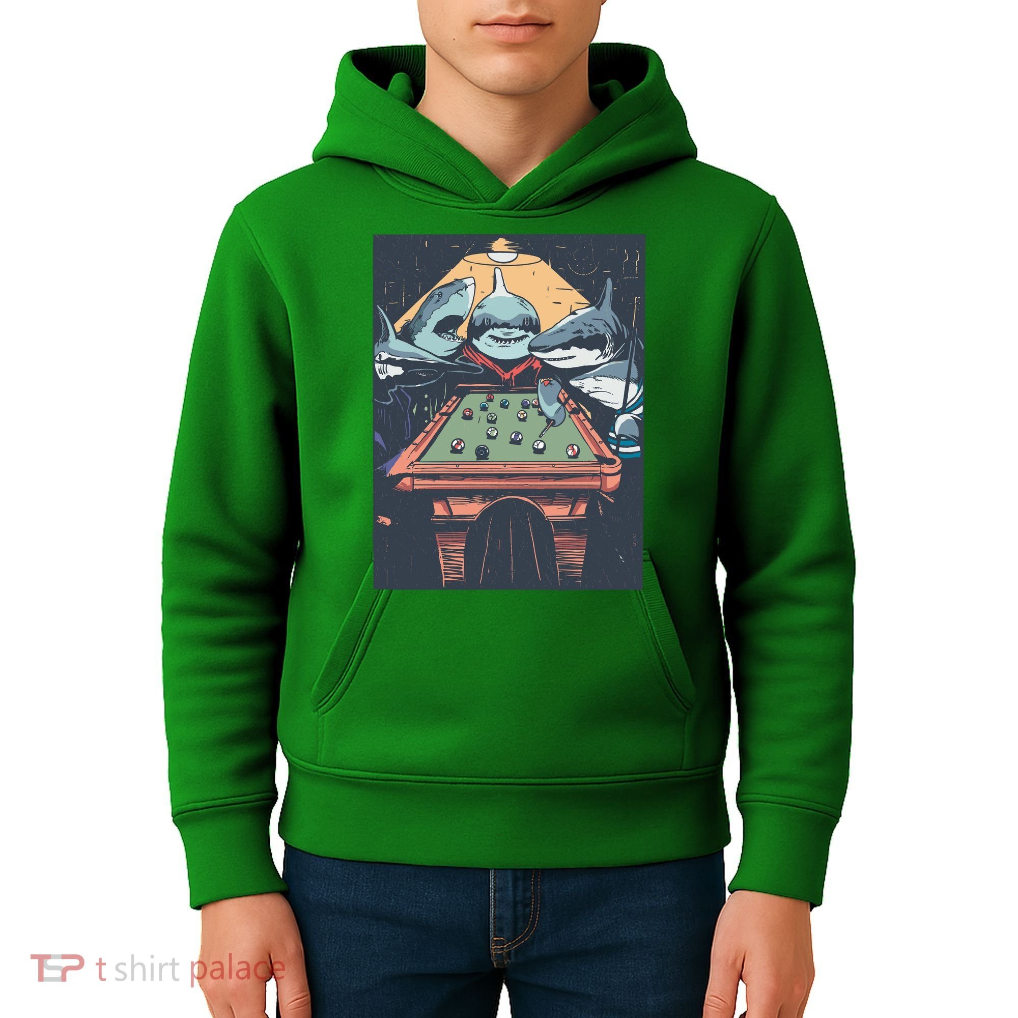Sharks Billiard Kids Hoodie