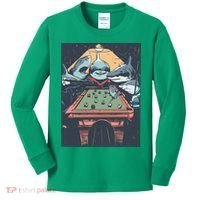 Sharks Billiard Kids Long Sleeve Shirt thumb 0