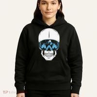 Ski Boarding Skull Hoodie thumb 5