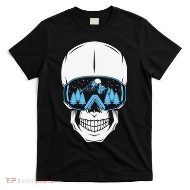Ski Boarding Skull T-Shirt