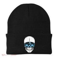 Ski Boarding Skull Beanie thumb 0