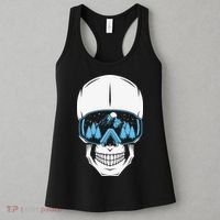 Ski Boarding Skull Women's Tank Top thumb 3