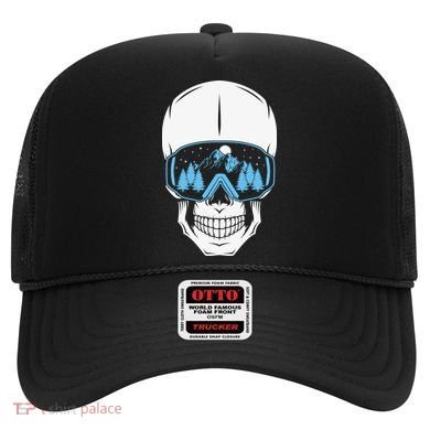 Ski Boarding Skull Hat