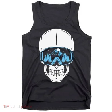 Ski Boarding Skull Tank Top