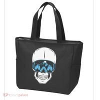 Ski Boarding Skull Tote Bag thumb 3