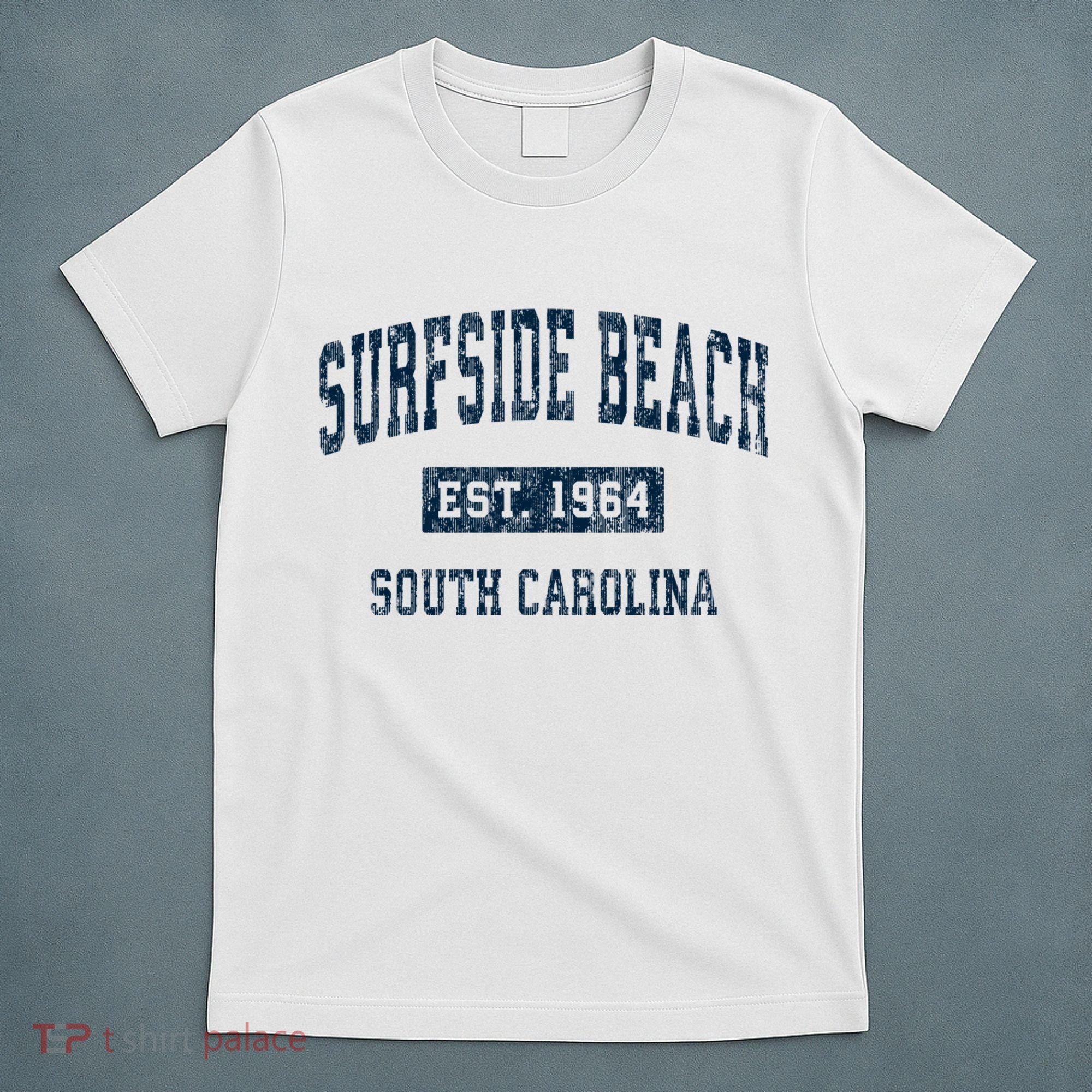 Surfside Beach South Carolina Sc Vintage Sports T-Shirt