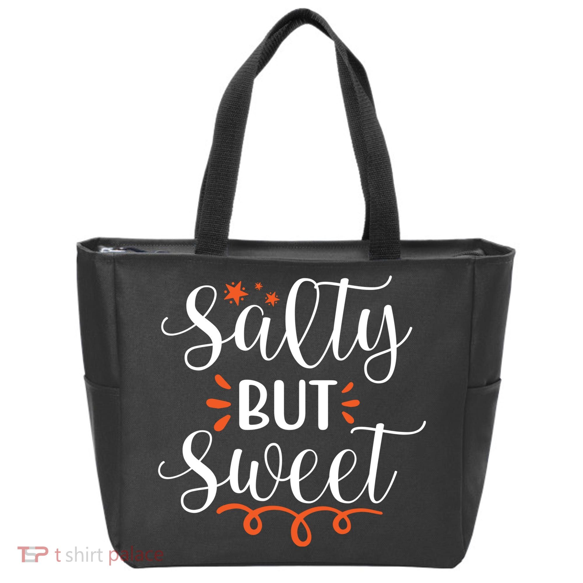 Salty But Sweet Summer Beach Tote Bag