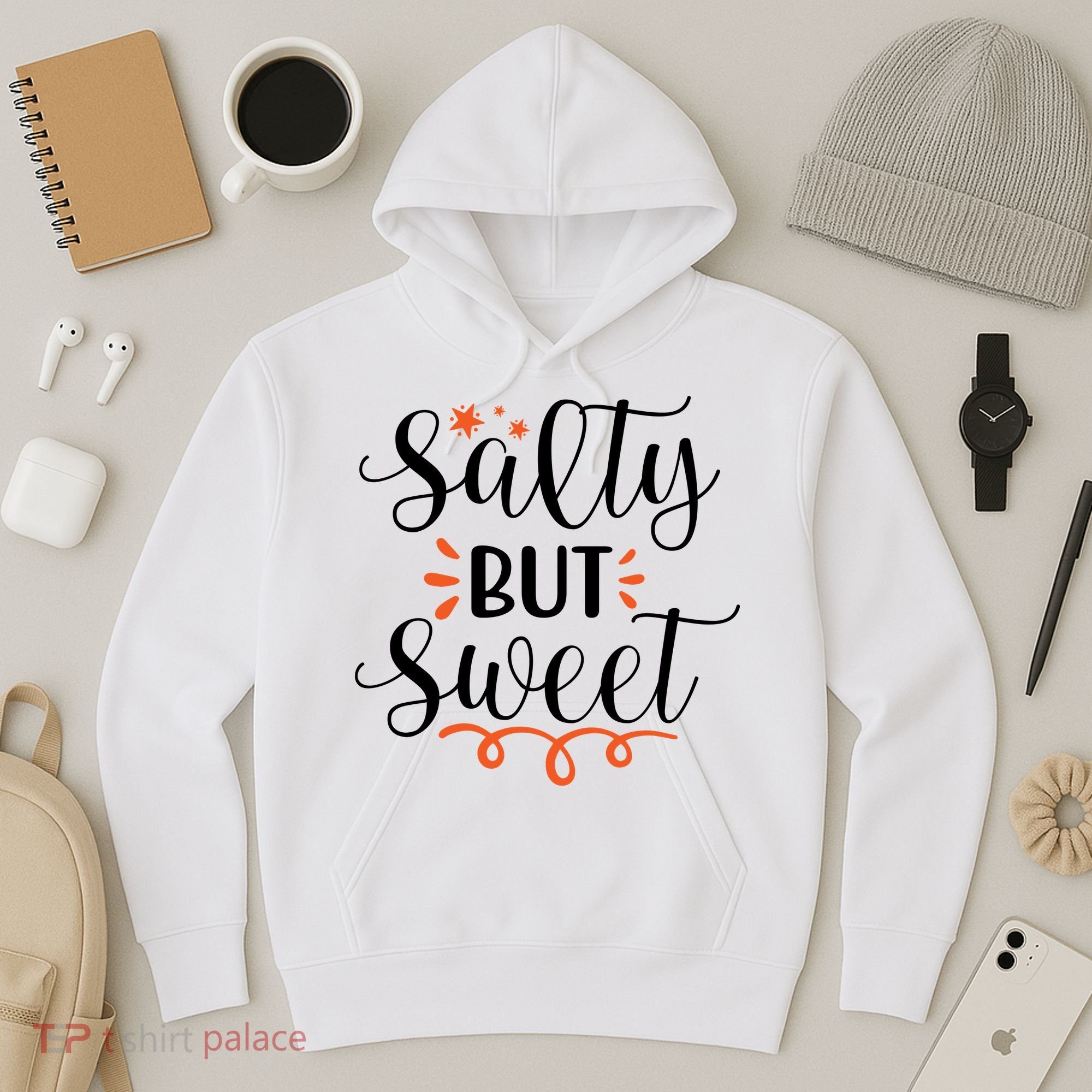 Salty But Sweet Summer Beach Hoodie