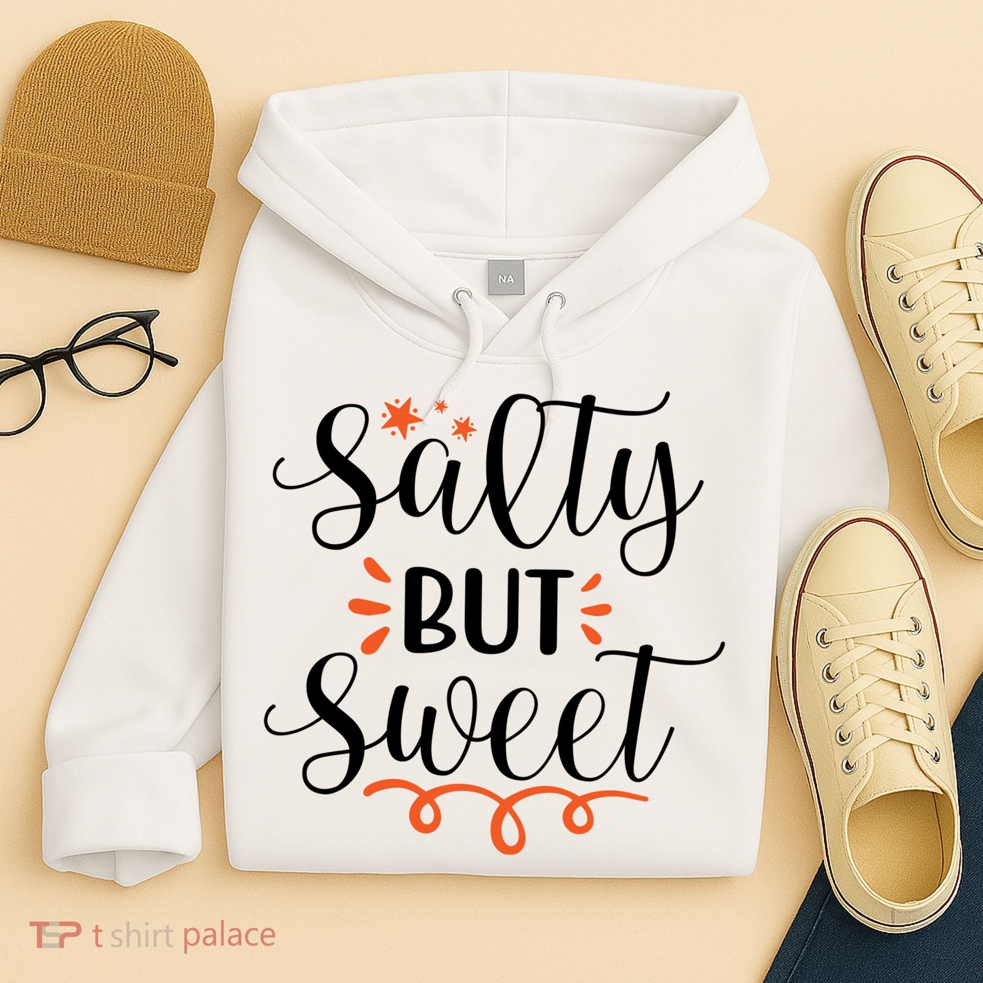 Salty But Sweet Summer Beach Hoodie
