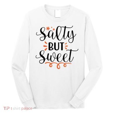 Salty But Sweet Summer Beach Long Sleeve Shirt