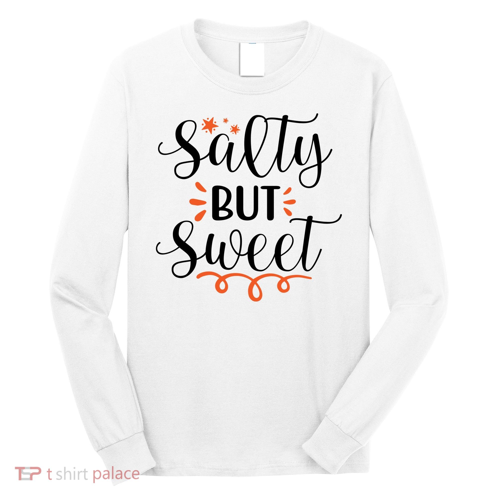 Salty But Sweet Summer Beach Long Sleeve Shirt