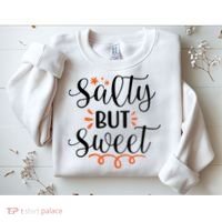 Salty But Sweet Summer Beach Sweatshirt thumb 2