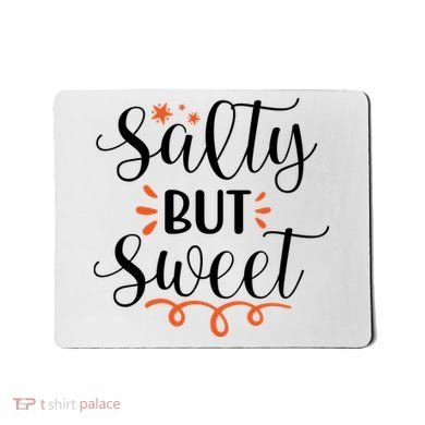 Salty But Sweet Summer Beach Mousepad