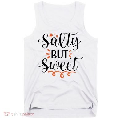 Salty But Sweet Summer Beach Tank Top