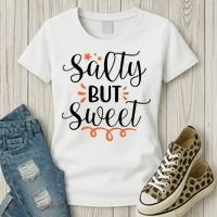 Salty But Sweet Summer Beach Women's T-Shirt thumb 3