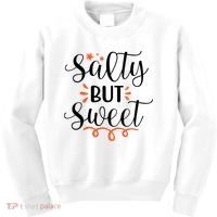 Salty But Sweet Summer Beach Kids Sweatshirt thumb 0