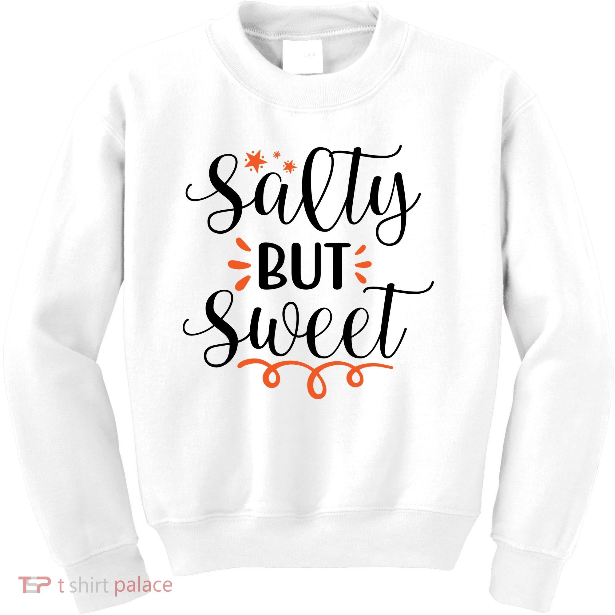 Salty But Sweet Summer Beach Kids Sweatshirt