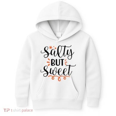 Salty But Sweet Summer Beach Kids Hoodie