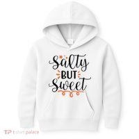 Salty But Sweet Summer Beach Kids Hoodie thumb 0
