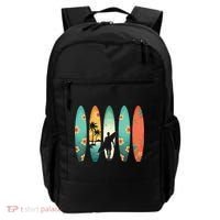 Surfer Beach Surfing Hawaiian Surfboarder Funny Surf Backpack thumb 0