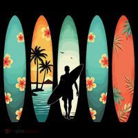 Surfer Beach Surfing Hawaiian Surfboarder Funny Surf Coffee Mug thumb 5
