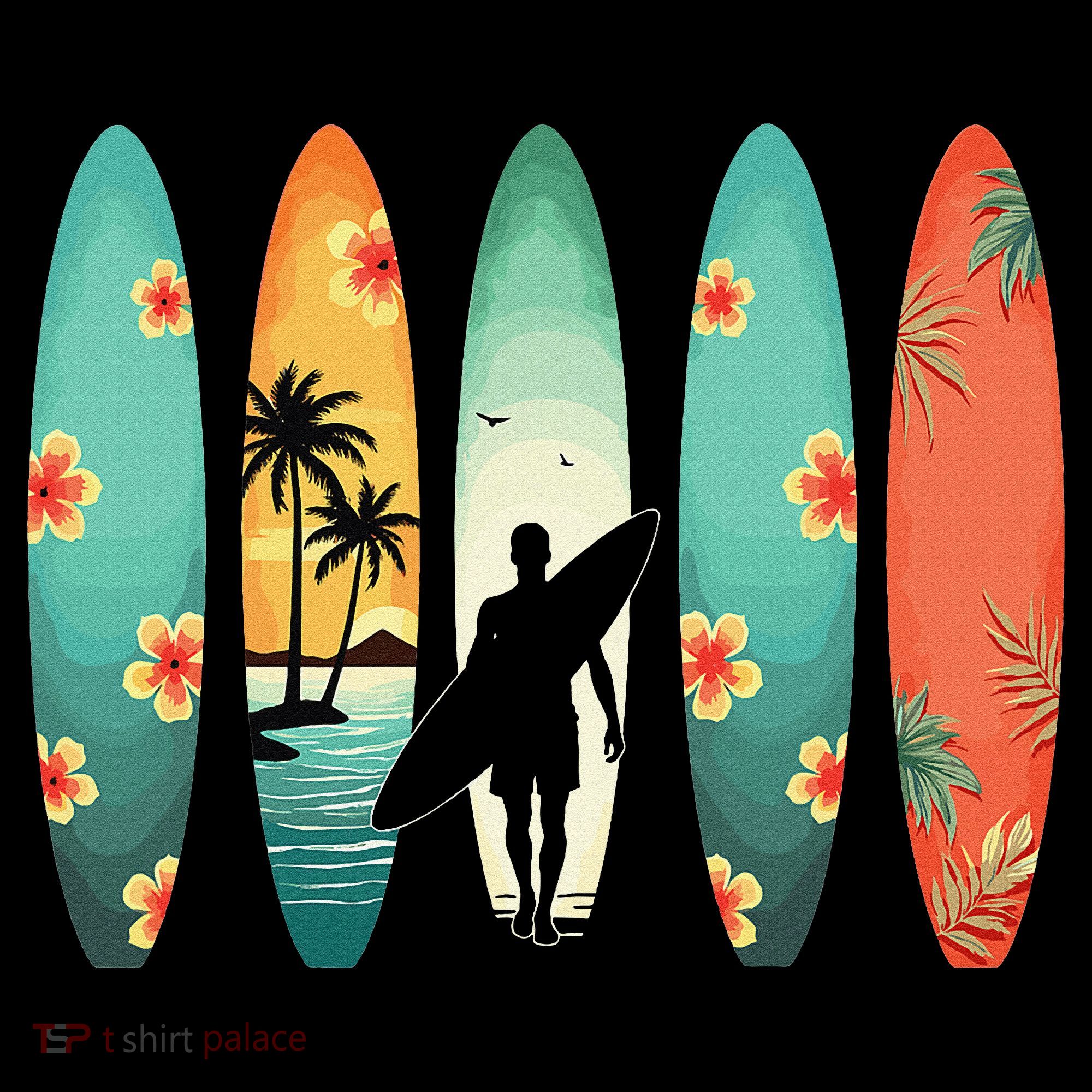 Surfer Beach Surfing Hawaiian Surfboarder Funny Surf Coffee Mug
