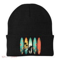 Surfer Beach Surfing Hawaiian Surfboarder Funny Surf Beanie thumb 0