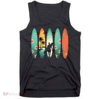 Surfer Beach Surfing Hawaiian Surfboarder Funny Surf Tank Top thumb 0
